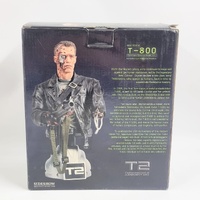 Sideshow T-800 Battle Damaged Mini Bust T2 Terminator Figure 59/1000