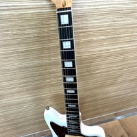 Artist Grungemaster GM1 White 6 String Electric Guitar P90 Pickups