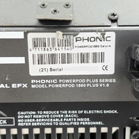Phonic Powerpod 1860 Plus 12 Channel 800W Powered Mixer Amplifier