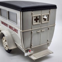 Jim Beam 1930s Ford Model A Emergency Ambulance Vintage 1980s Decanter