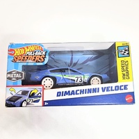 Hot Wheels Pull-Back Speeders HW Speed Graphics Dimachinni Veloce Diecast Car