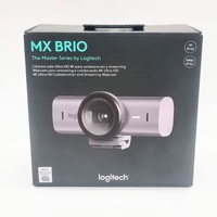 Logitech MX Brio 4K Ultra HD Webcam with HDR and Windows Mac Support