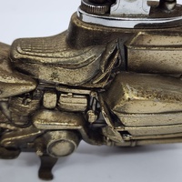 AMF Harley Davidson 1200 Vintage Pewter Table Lighter Circa 1970s