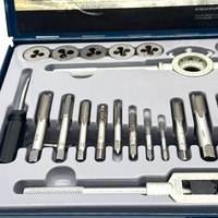 Workzone 34 Piece Tap and Die Set Metric Imperial Thread Repair Kit