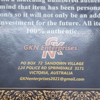 Jeffrey Dean Morgan Lauren Cohan Signed Walking Dead Frame COA 11052