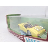 Vitesse 240 Triumph TR3A 1959 Open Cabriolet Yellow Diecast Model Car