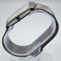 Skagen Denmark 396LTTW Vintage Rectangular Mesh Band Quartz Watch