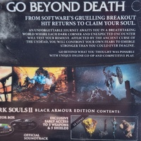Dark Souls II 2 Black Armour Edition Steelbook Xbox 360 PAL Game OST