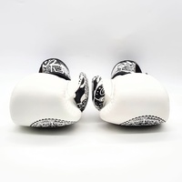 YOKKAO 8oz Muay Thai Boxing Gloves Dateline White Handmade Thailand
