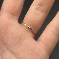 Ladies 9ct Yellow Gold Purple Gemstone Ring