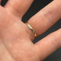 Ladies 9ct Yellow Gold Diamond Ring