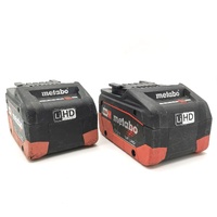Metabo LiHD 18V 5.5Ah 2x Battery with Charger ASC 30-36V Li-Power Air Cooled