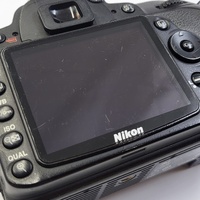 Nikon D90 12.3MP DSLR Camera Body Low Shutter 7668 with Batteries Charger Strap