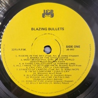 Blazing Bullets 24 Giant Country Songs LP Danny Crockett Vinyl Record