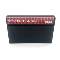 Sonic The Hedgehog Sega Master System Game Classic Retro Video Game with Manuals