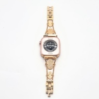 Apple Watch Series 10 42mm 64GB GPS Rose Gold Clover Patterned Strap