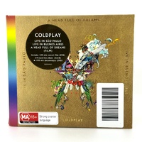 Coldplay Live in Buenos Aires Sao Paulo A Head Full of Dreams CD DVD Audio