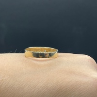 Mens 9ct Yellow Gold Diamond Signet Ring
