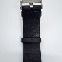 Chisel 5827031 Mens Chronograph Watch Blue Dial Black Leather 100m WR