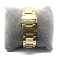 Chisel Vanguard Mens Watch 5821038 Chronograph Analog Gold Tone Stainless Steel