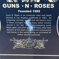 Framed Guns N Roses Appetite for Destruction Memorabilia Art