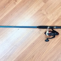 Toughstik Force Ten 8ft Spinning Rod and Penn Ambush 4000 Reel Combo