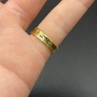 Ladies 18ct Yellow Gold Natural Diamond Ring