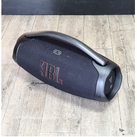 JBL Boombox 3 Portable Wireless Bluetooth Speaker Black with Charger