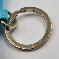 Forever New Blue Zip Coin Purse Keyring Small Wallet Card Cash Pouch