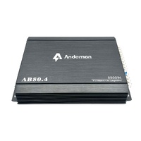 Andeman AB80.4 8800W 12V 4 Channel Car Amplifier Hi-Fi Audio Stereo