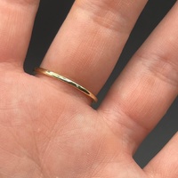 Ladies 9ct Yellow Gold Cubic Zirconia Ring