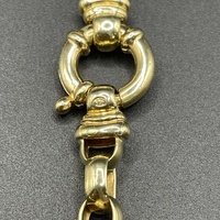 Ladies 9ct Yellow Gold Belcher Link Necklace