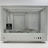 DeepCool CH160 Ultra Portable Mini-ITX Case White - Mesh & Tempered Glass No original Box