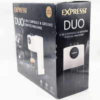 Expressi Duo 2 in 1 Capsule and Ground Coffee Machine Matte White KM-C0520