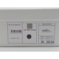 Dior Walk'N'Dior Sneakers Stone Grey Oblique Size EU 36 KCK2110BES33G