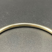 Ladies 9ct Yellow Gold Round Bangle