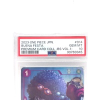 PSA 10 Japanese Buena Festa ST05-014 One Piece 2023 Premium Card