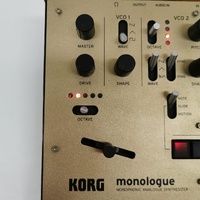 Korg Monologue Gold Analog Synthesizer 25 Key Monophonic with Sequencer