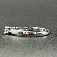Ladies 10ct White Gold Diamond Engagement Ring