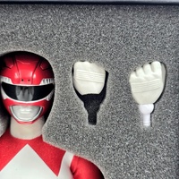 Ace Toyz CMSH-00 Classic Mighty Superhero Figure Box Set - Power Rangers - Includes Exclusive Combined Weapon