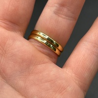 Ladies 18ct Yellow Gold Diamond Bridal Ring Set
