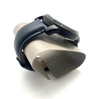 Fossil Grant FS5061 Chronograph Blue Dial Leather Mens Watch 44mm