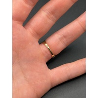 Ladies 9ct Yellow Gold Diamond Ring