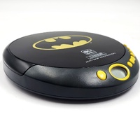 Funtastic DC Batman Portable CD Player Anti-Skip Discman No AC Adapter