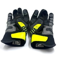 Dainese VR46 Sector Short Cuff Riding Gloves Size S 8 Black Yellow Motorcycle Gloves