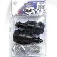 R&G Racing CPO444BL Aero Crash Protectors Frame Sliders Kawasaki Ninja 250 400 Z400 2018+