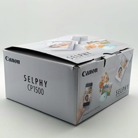 Canon Selphy CP1500 Compact Photo Printer Black WiFi USB-C SD Card