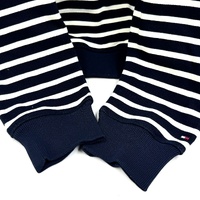 Tommy Hilfiger Placed Stripe 1/4 Zip Jumper XXL Men's Pullover Sweater Casual Knit Top