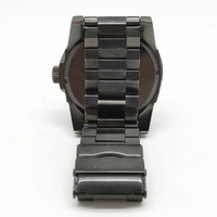 Nixon Take Charge The Corporal Black Rose Gold Stainless Steel Watch