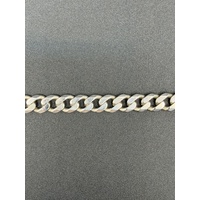 Unisex 925 Sterling Silver Curb Link Bracelet